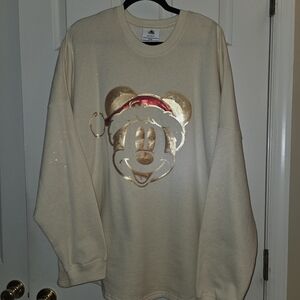 WDW Mickey Santa Spirit Jersey Sweatshirt